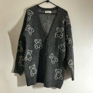 No Boundaries Conversational Cardigan in Teddy Bear Medium